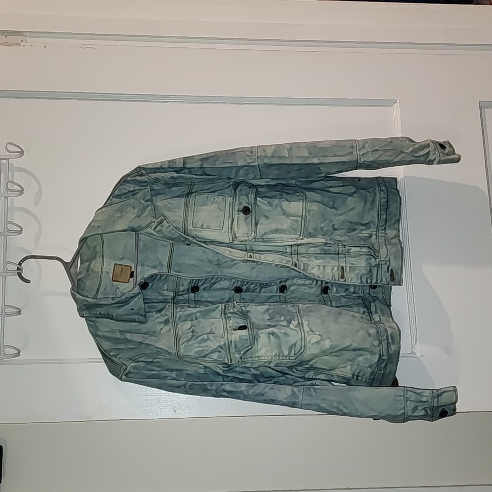 Bleach washed Jean jacket